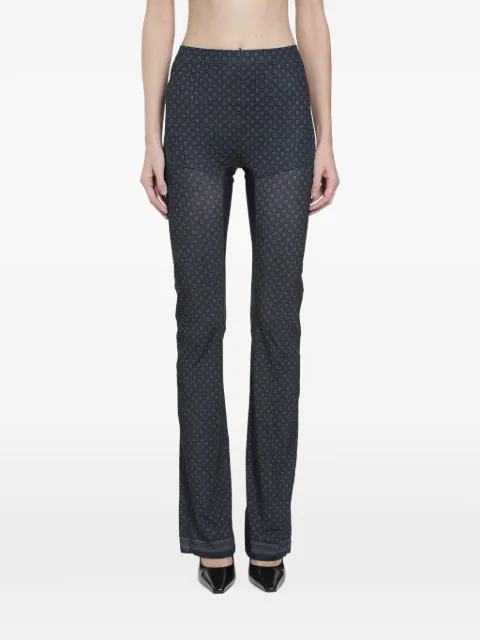 KNWLS Halcyon geometric-print trousers