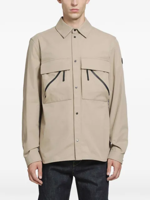 Moncler brushed cotton shirt
