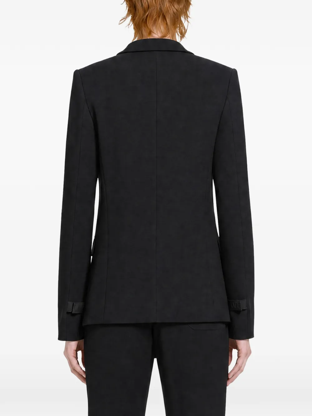 LOEWE jacket in stretch wool blend Zwart