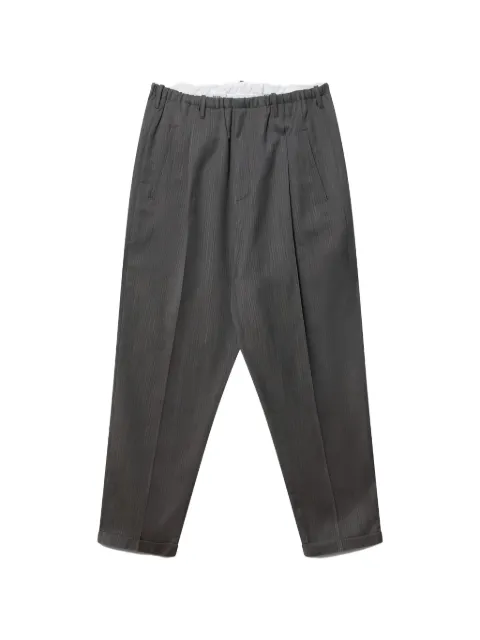 Magliano pleated straight-leg trousers