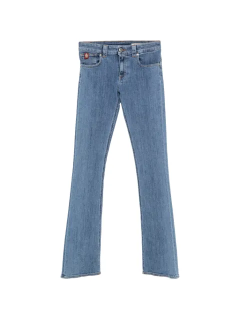 DONDUP faded flared-hem jeans