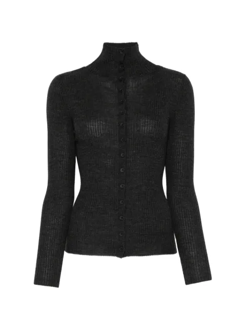 IVORY PARIS ribstrikket Gia cardigan