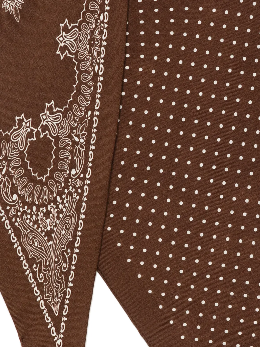 Destin paisley-print scarf Bruin
