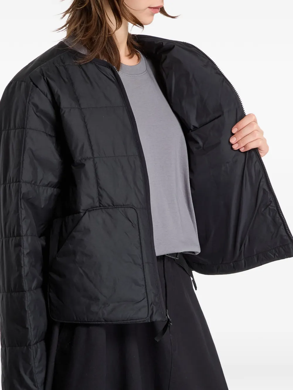 The North Face Lhotse lichtgewicht geïsoleerd jack Zwart