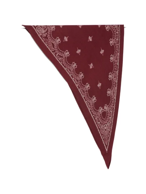 Destin paisley-print scarf