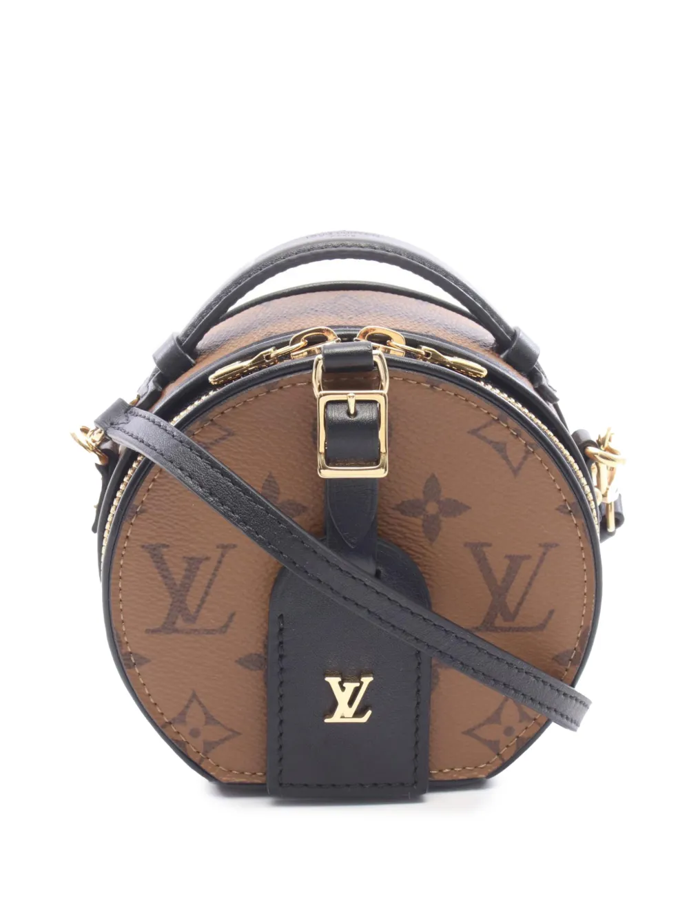 Louis Vuitton Pre-Owned 2021-2026 Monogram Reverse Mini Boite Chapeau satchel - Brown