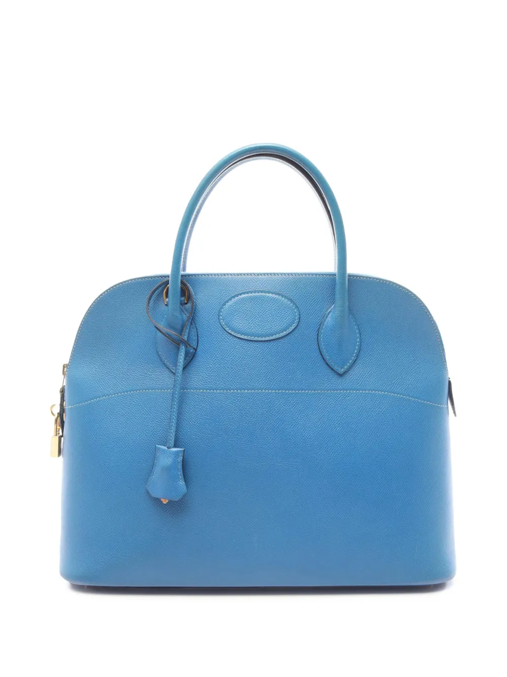 Hermès Pre-Owned 1999 Courchevel Bolide 35 satchel - Blau