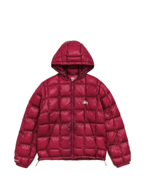 Stüssy quilted hooded jacket
