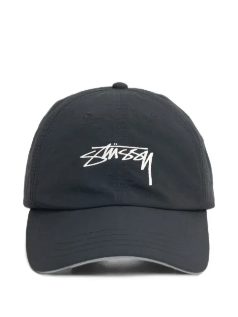 Stüssy Smooth Stock logo-embroidered cap