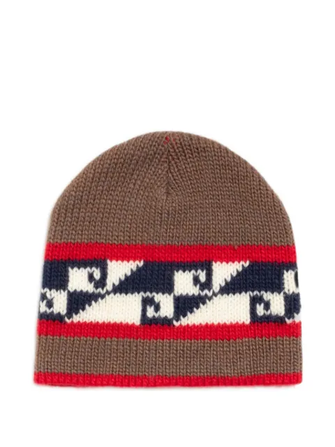 Stüssy waves intarsia-knit beanie hat