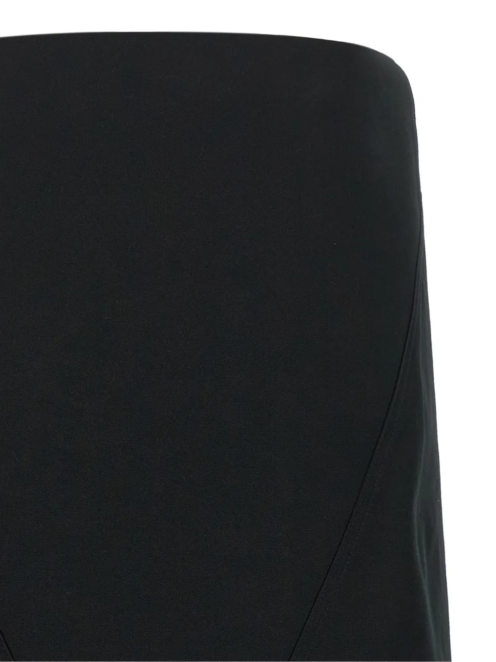 Rick Owens Cropped jurk Zwart
