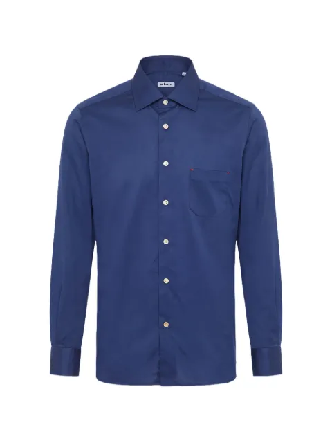 Kiton chest-pocket long-sleeve shirt
