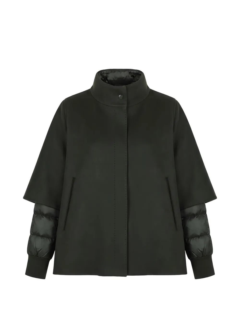 Moorer Resia-CWR quilted-sleeve jacket - Grün