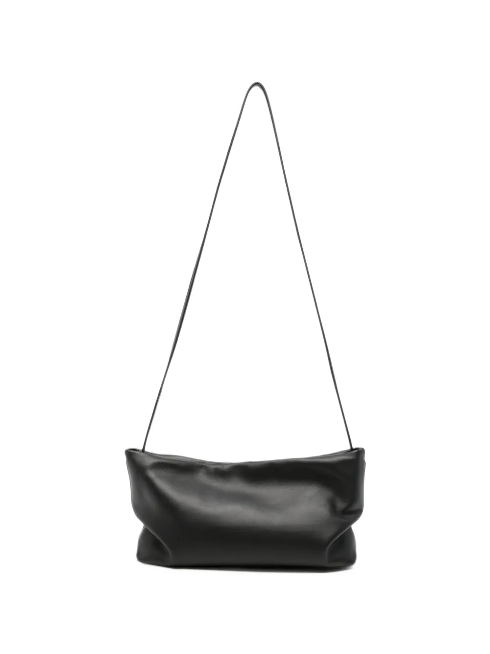 Aesther Ekme Nina leather clutch bag - Nero