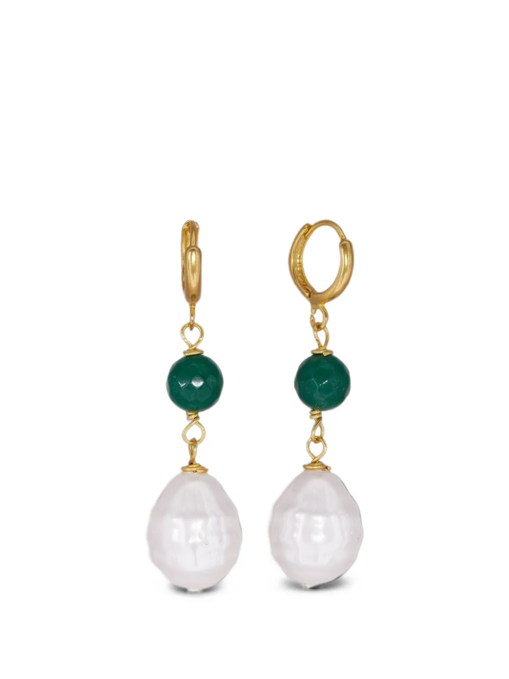 Ottoman Hands drop earrings - Gold