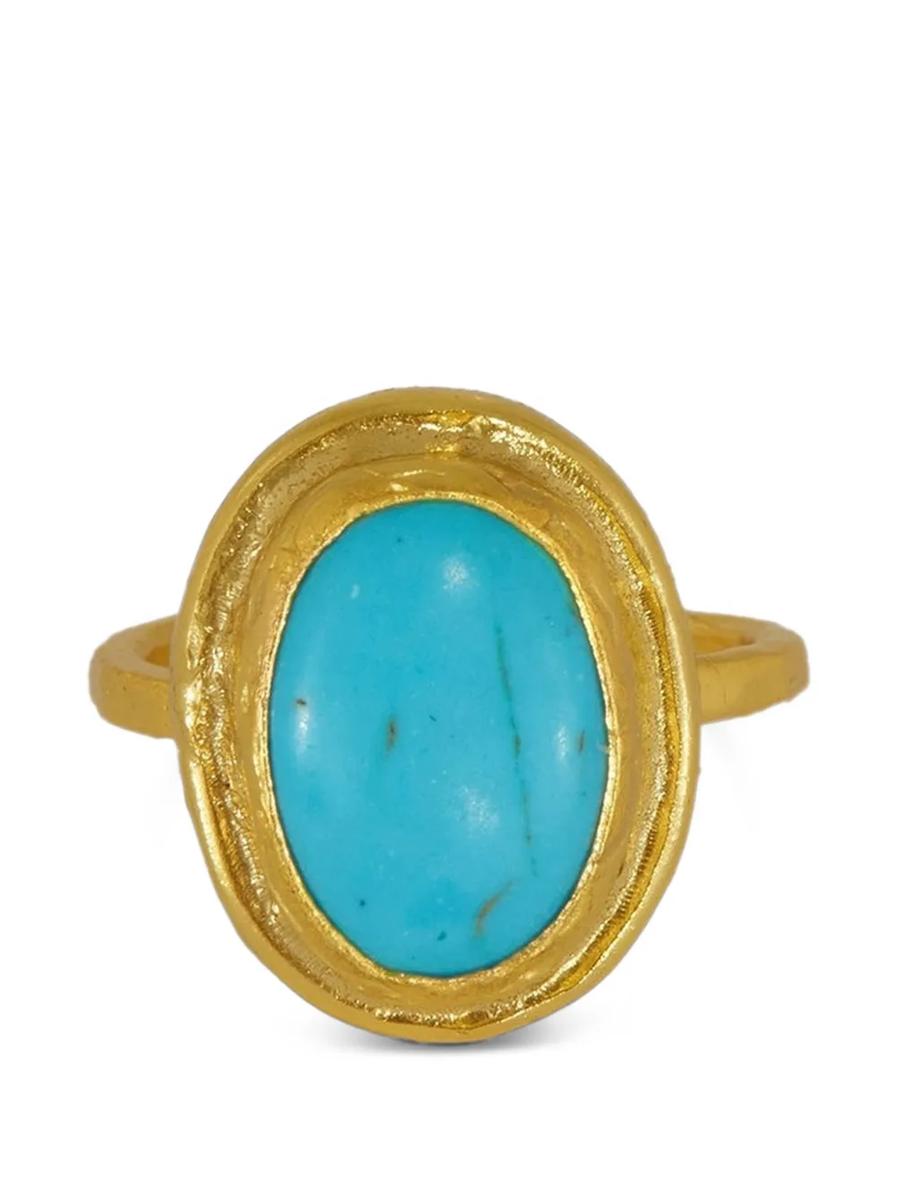 Ottoman Hands turquoise cocktail rings - Oro