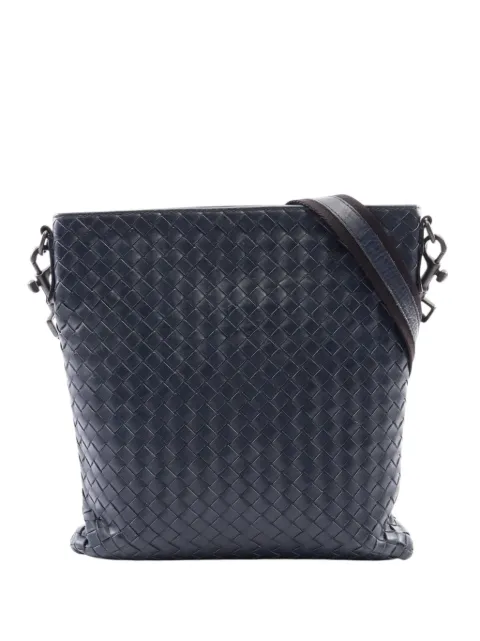 Bottega Veneta Pre-Owned 2012-2026 Leather Intrecciato crossbody bag