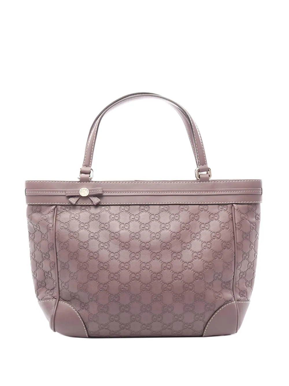 Gucci Pre-Owned 2000-2015 Guccissima Mayfair tote bag - Purple