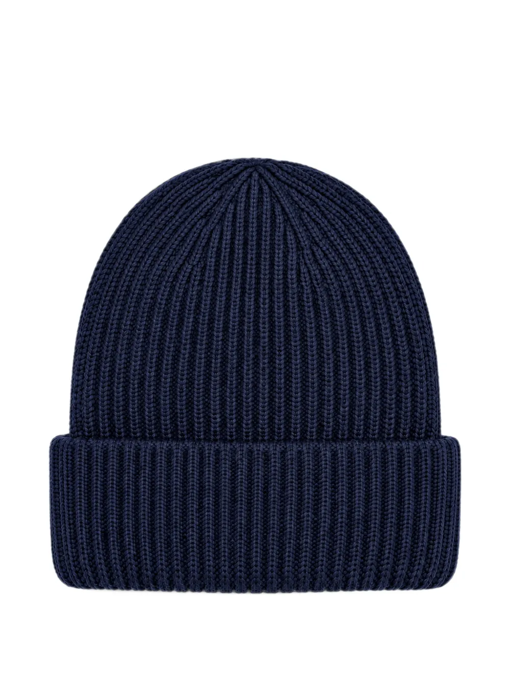 Paolo Pecora Kids bonnet en maille côtelée - Bleu Paolo Pecora Kids bonnet en maille côtelée - Bleu