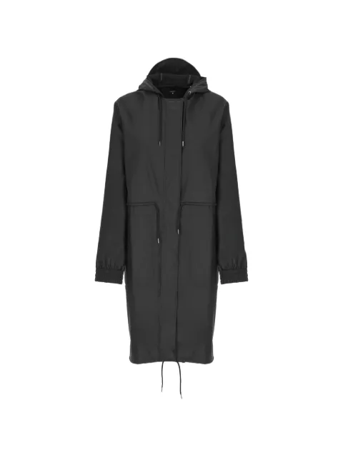 Rains String W hooded parka coat