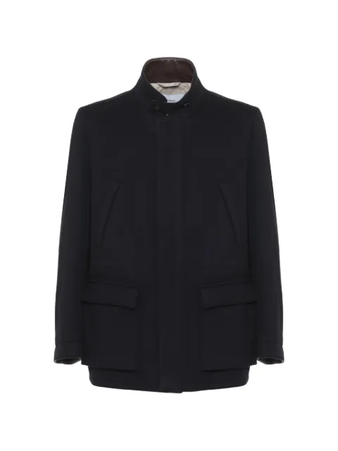 Lardini high-neck field coat