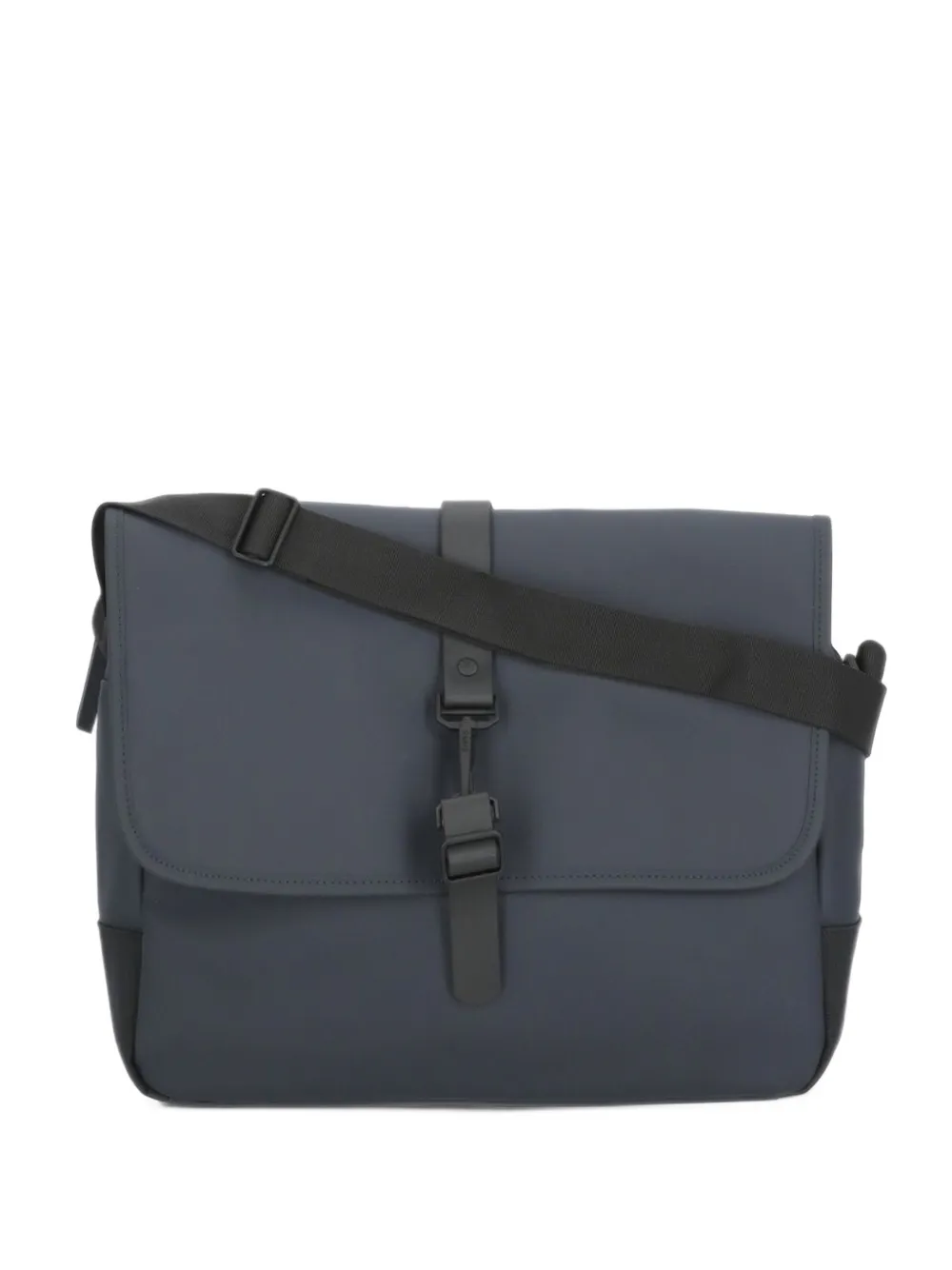 Rains foldover carabiner-fastening shoulder bag - Blau