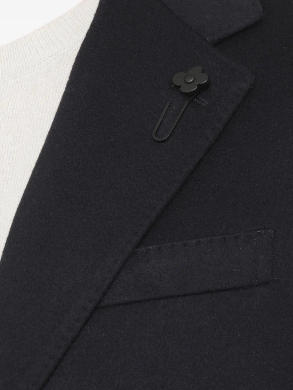 Lardini cashmere blazer Blauw