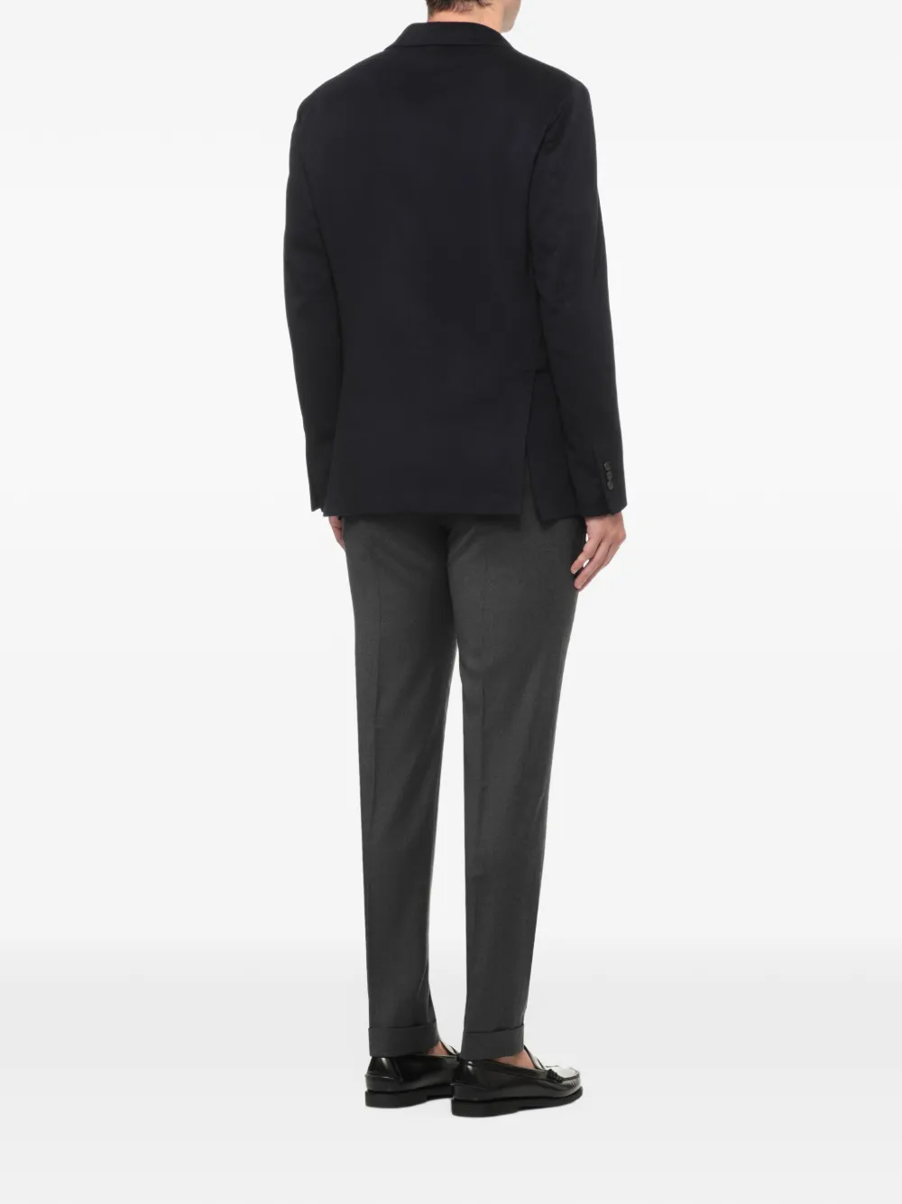 Lardini cashmere blazer Blauw