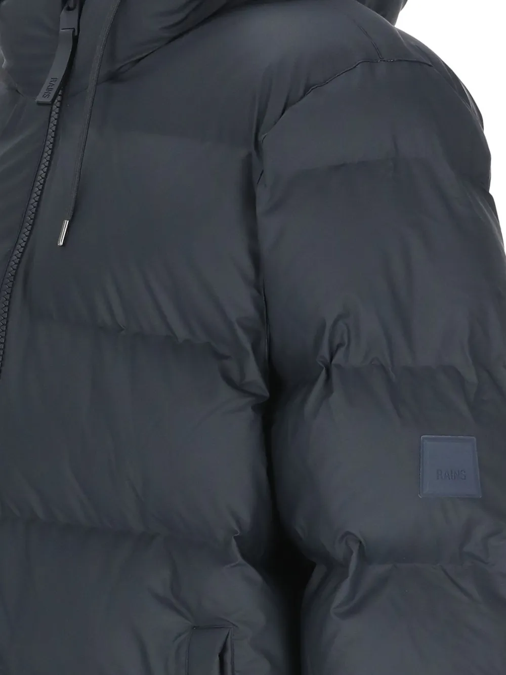Rains Alta hooded padded jacket Grijs