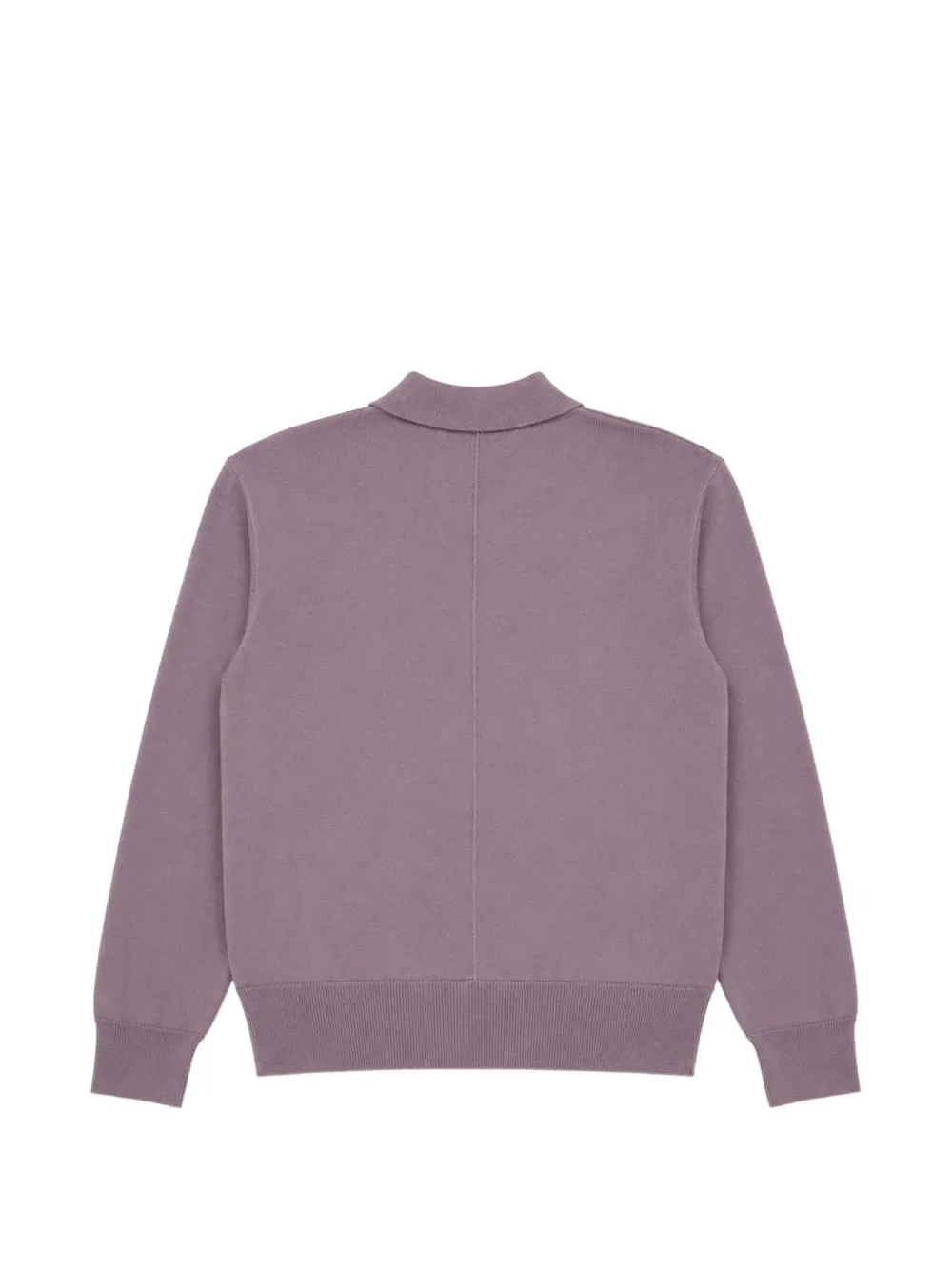 Paolo Pecora Kids Poloshirt met geborduurd logo Paars