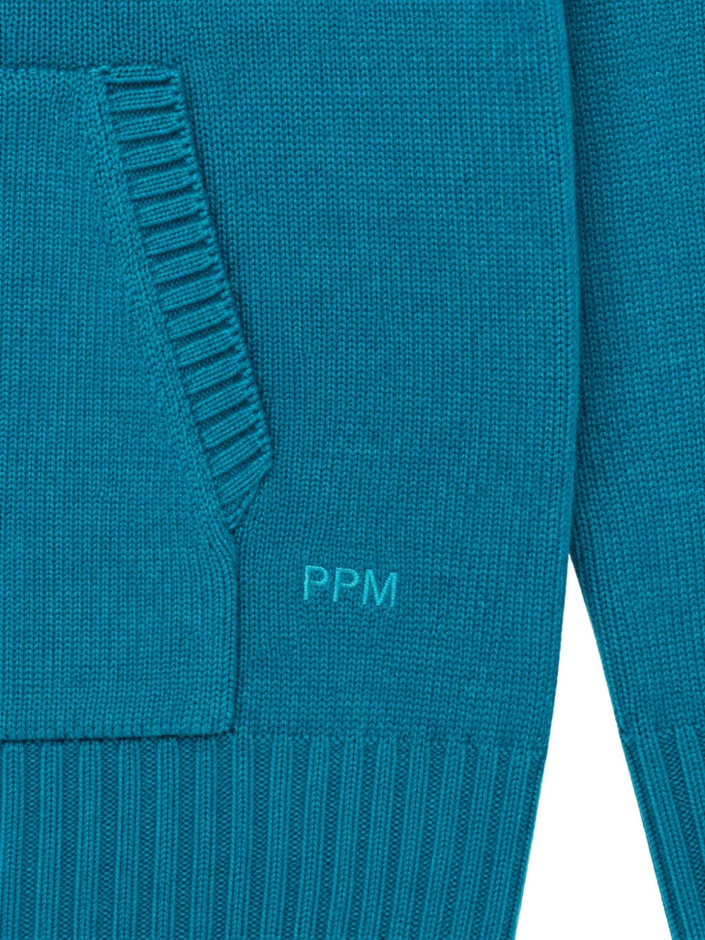Paolo Pecora Kids drawstring hoodie Blauw