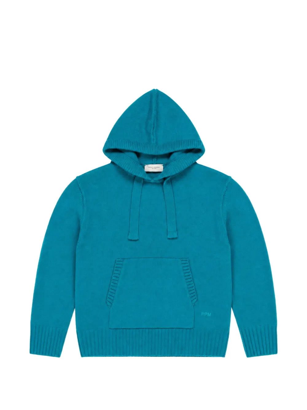Paolo Pecora Kids drawstring hoodie Blauw