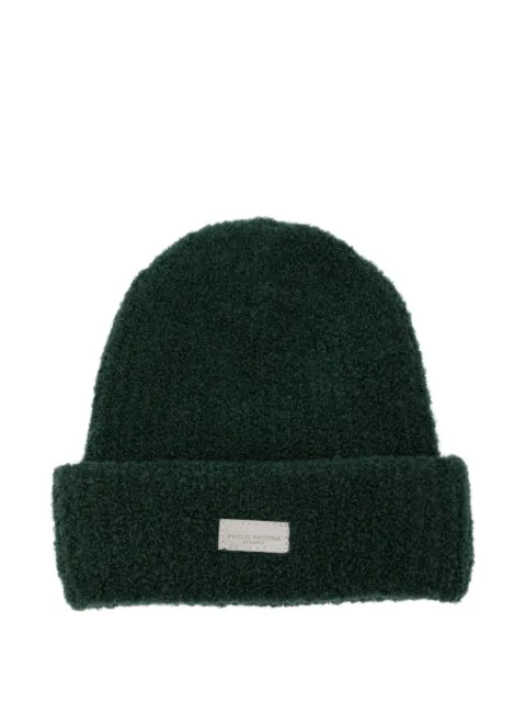 Paolo Pecora Kids gorro tejido de bouclé