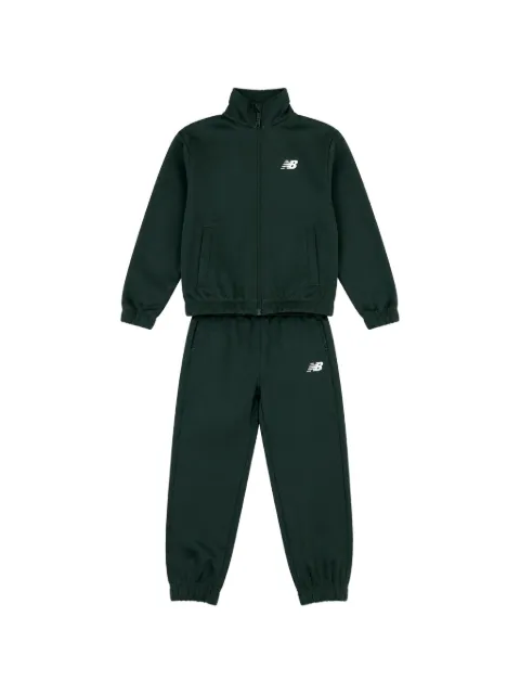 New Balance Kids logo-embroidered tracksuit