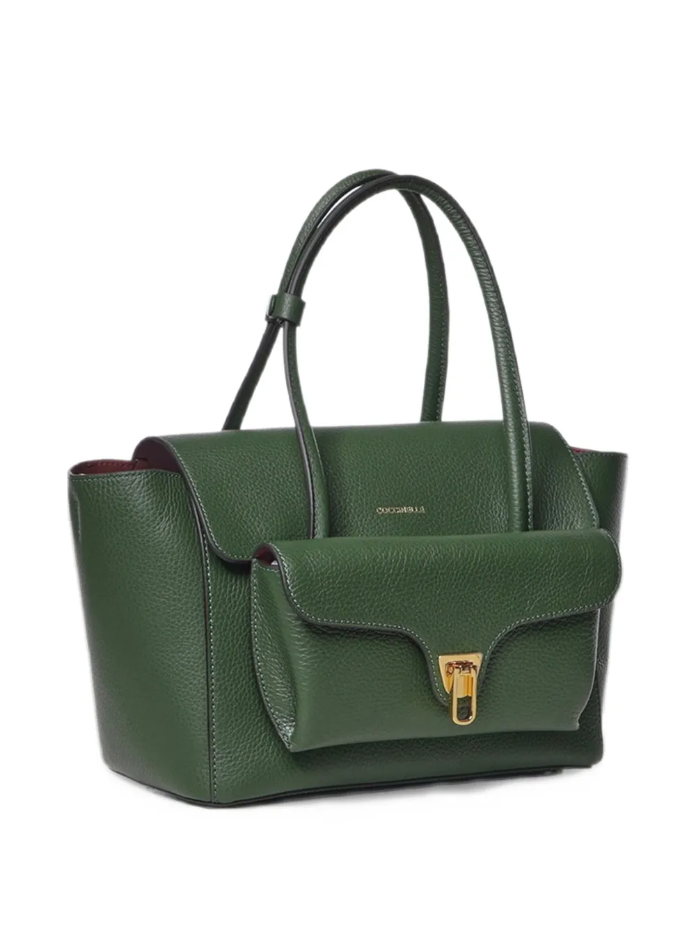 Coccinelle Shopper met handvat Groen