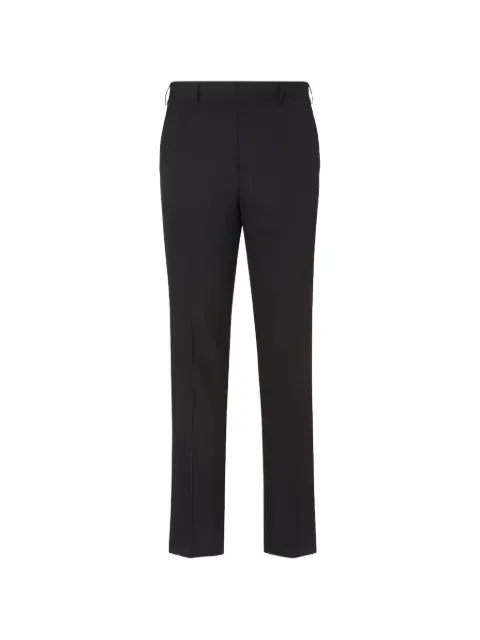 FENDI black wool pants