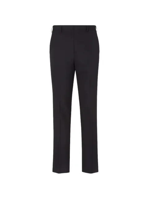 FENDI pantalones negros de lana