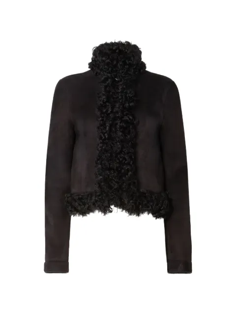 FENDI cazadora con pelo