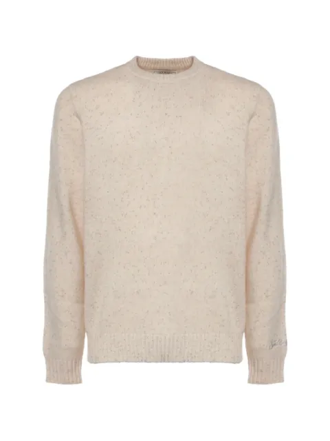 MC2 Saint Barth Regent wool blend Donegal knit crewneck