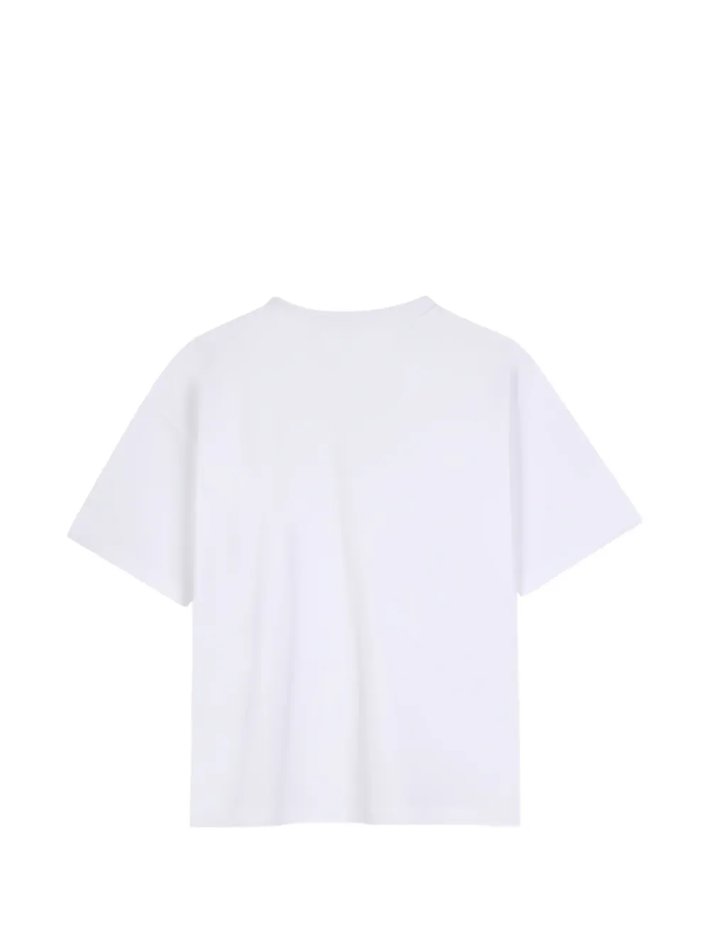 HUGO KIDS logo-print crew-neck T-shirt Wit