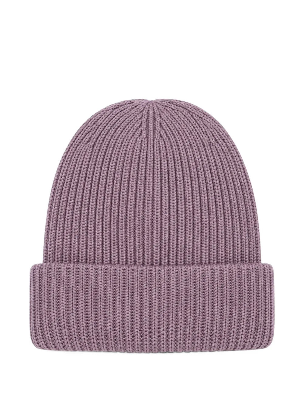 Paolo Pecora Kids ribbed-knit beanie hat - Viola