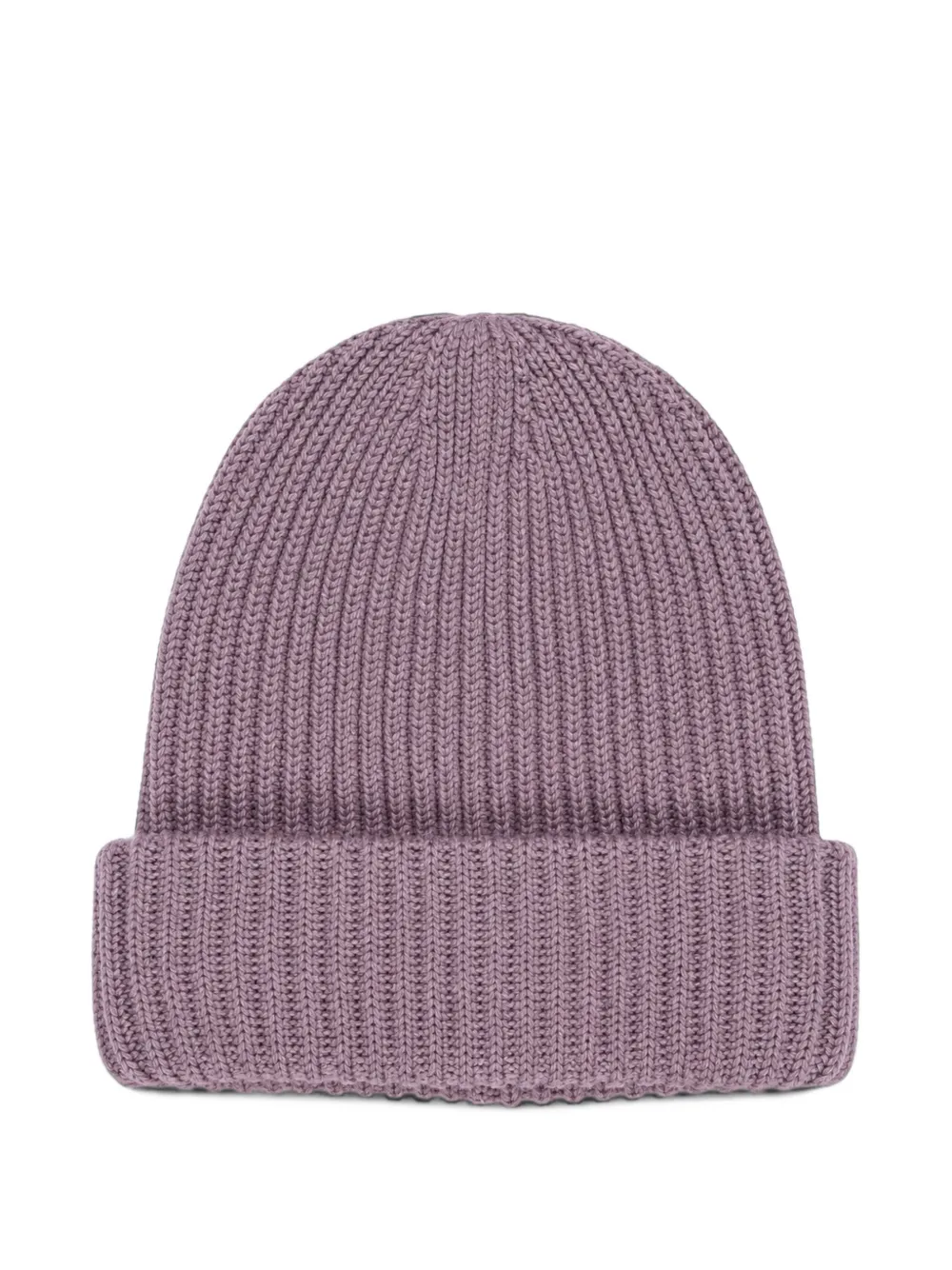 Paolo Pecora Kids ribbed-knit beanie hat Paars