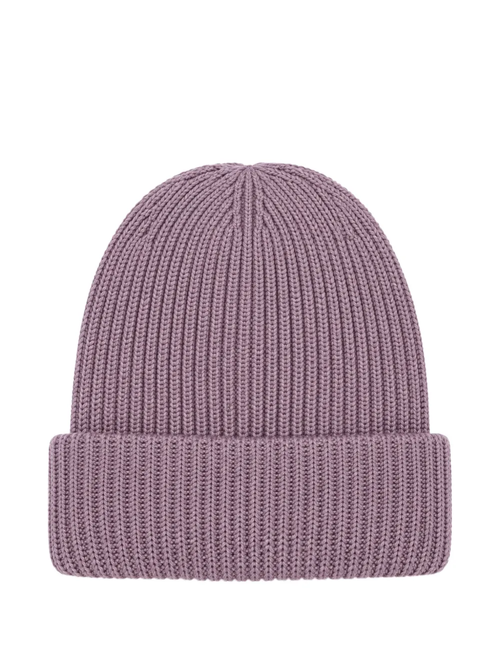 Paolo Pecora Kids ribbed-knit beanie hat - Viola