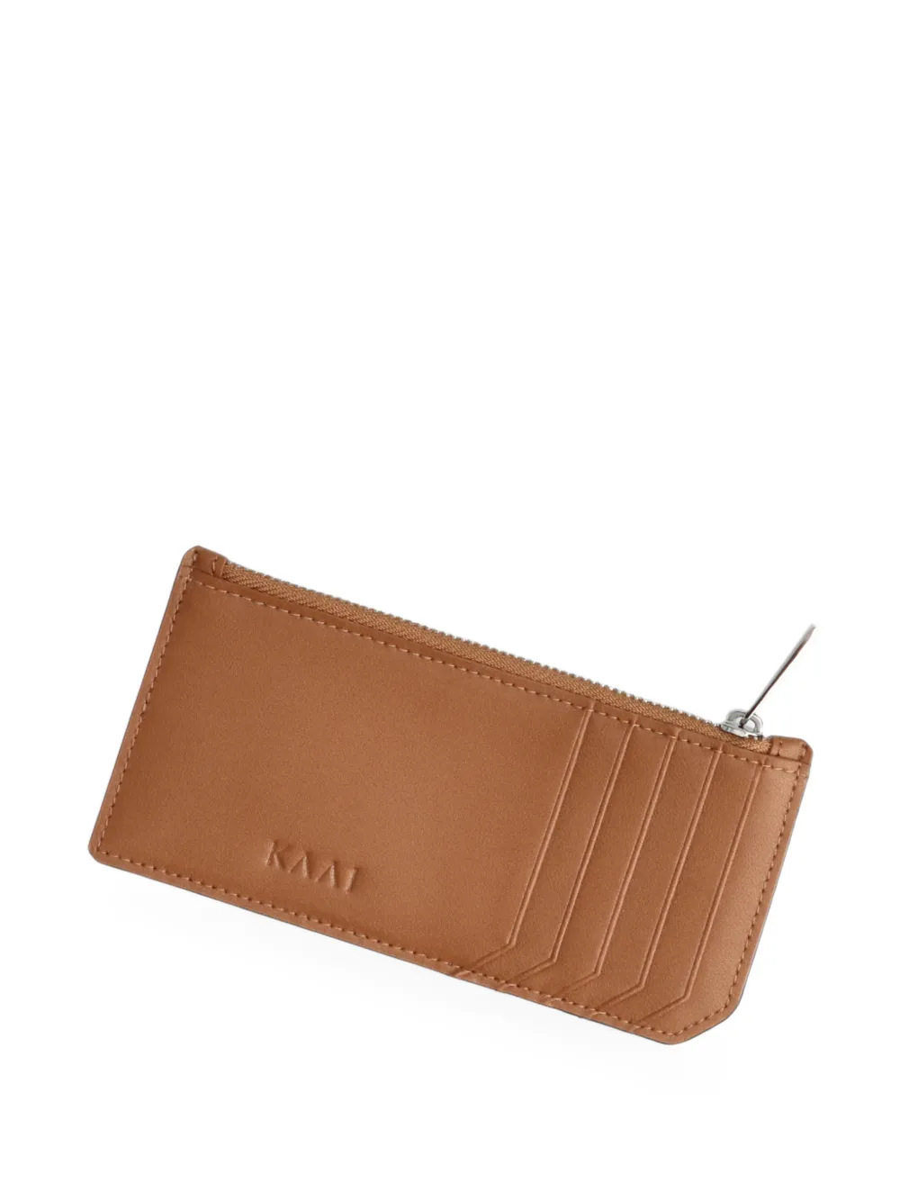 KAAI logo-debossed leather cardholder