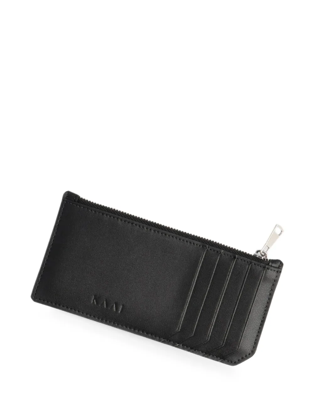 KAAI logo-debossed leather cardholder