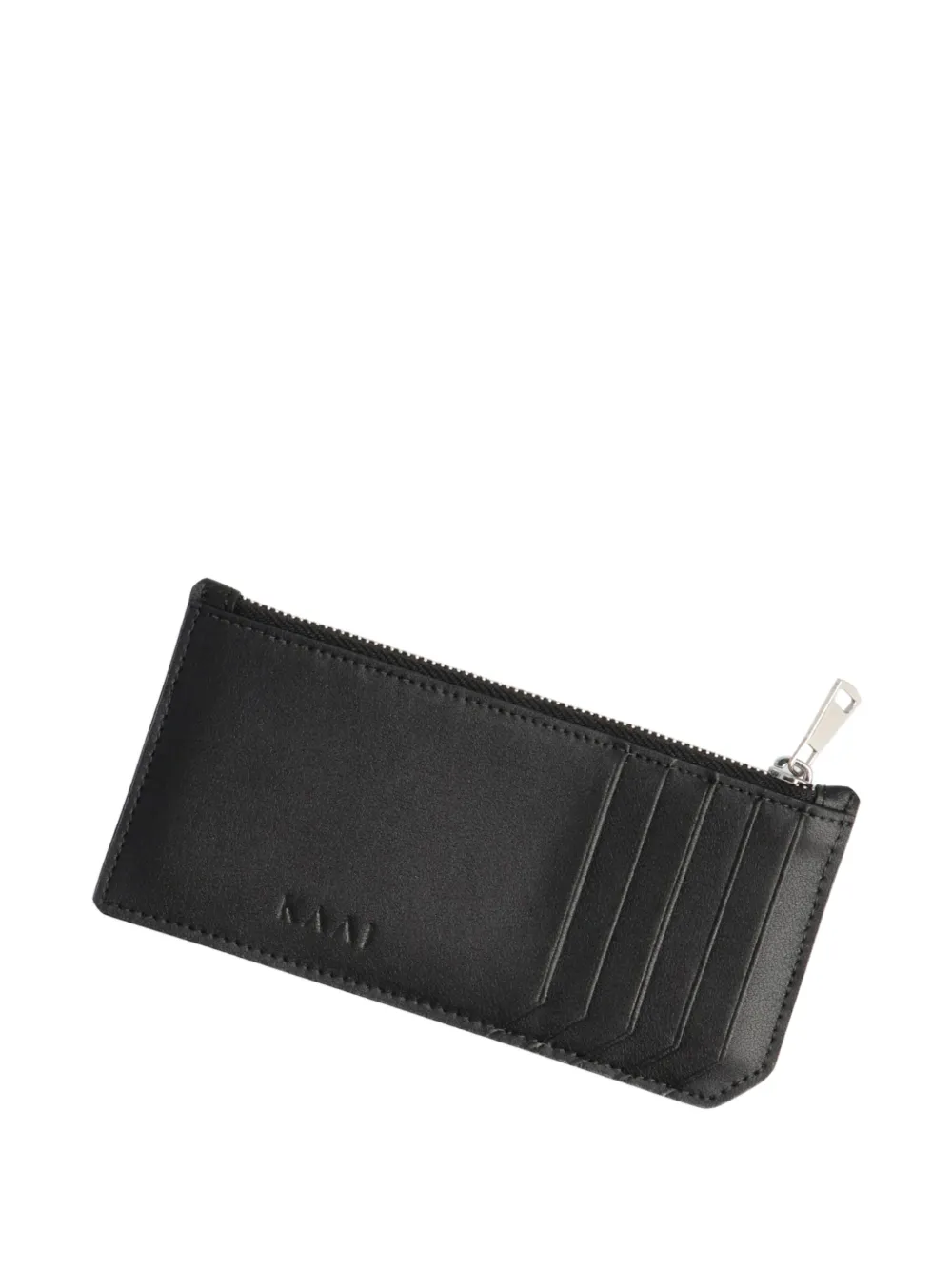 KAAI logo-debossed leather cardholder