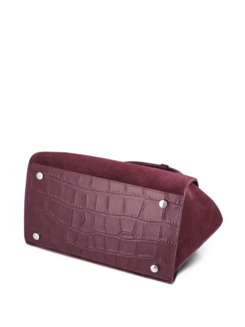 KAAI mini Voyager suede tote bag