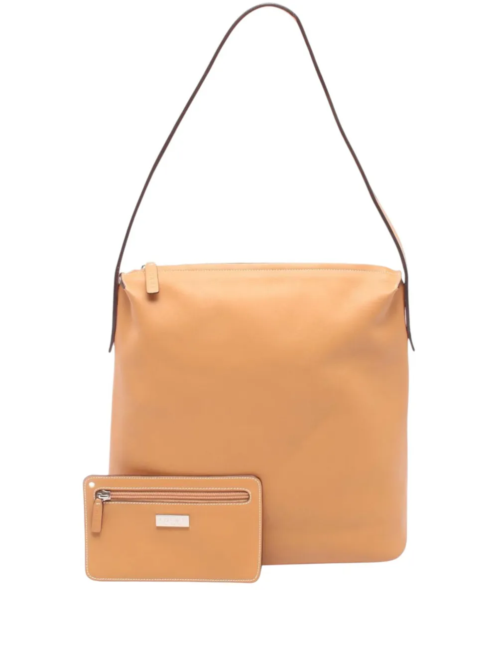 Loewe Pre-Owned 20th Century Leather shoulder bag - Nude