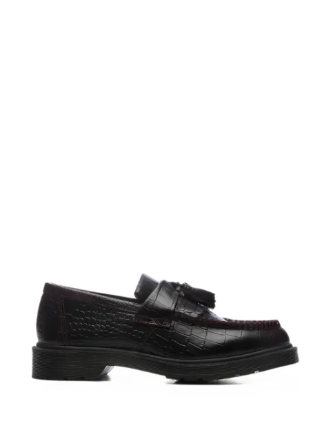 Dr Martens Adrian croc-effect loafers