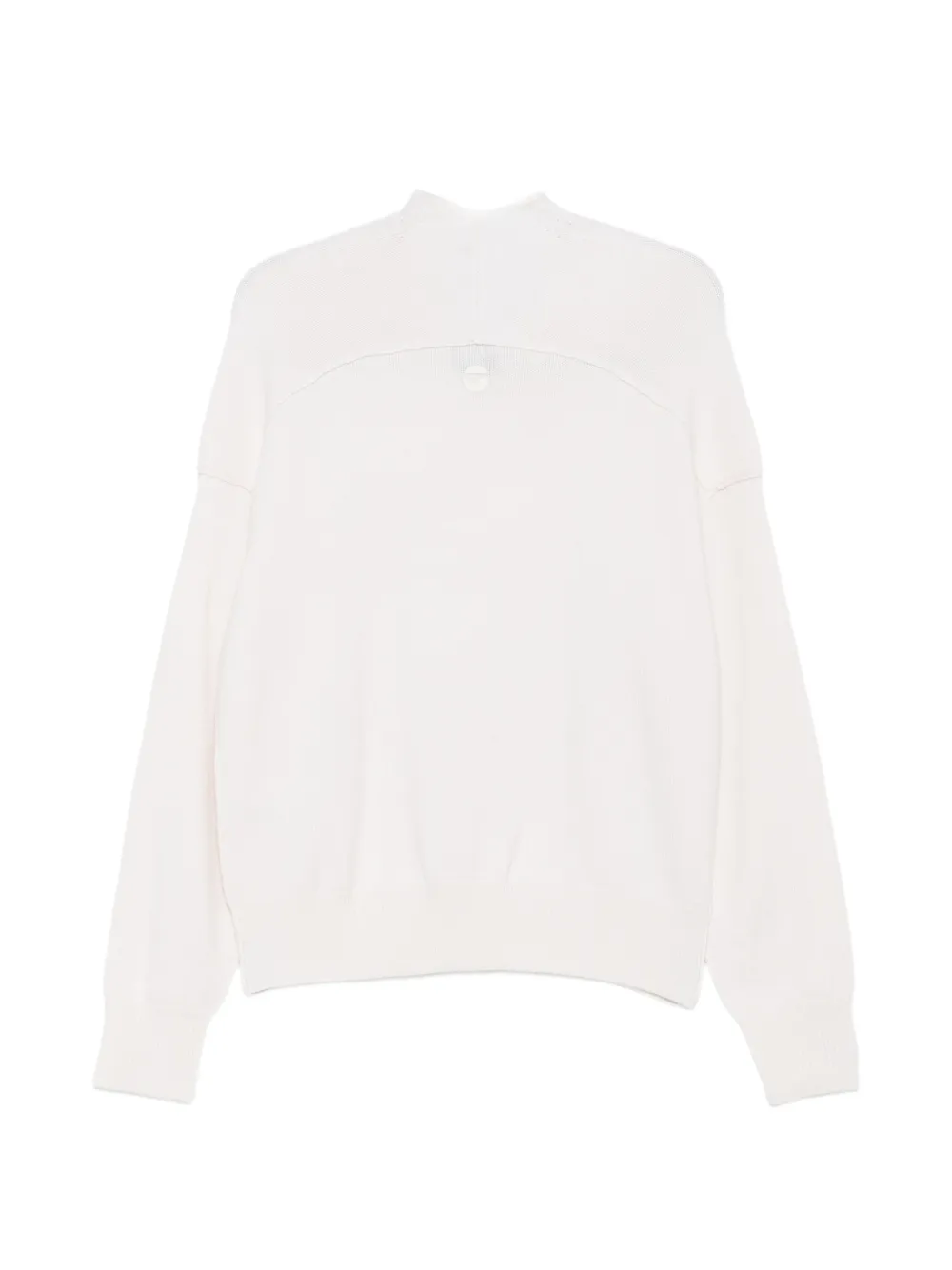 Coperni cut-out drop-shoulder sweater Wit